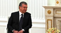 Präsident Shavkat Mirziyoyev von Usbekistan